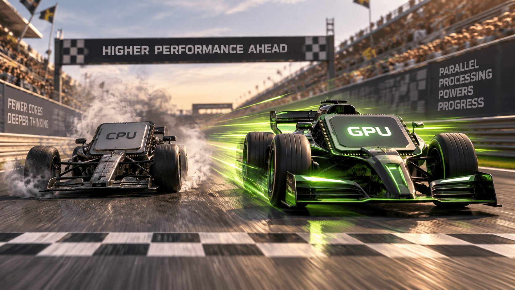 Why GPUs Are So Much Faster Than CPUs
